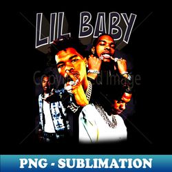 lil baby - artistic sublimation digital file - capture imagination with every detail