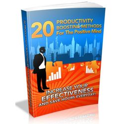 20 productivity boosting methods for the methods mind
