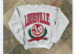 vintage ncaa louisville cardinals college sweatshirt, university of louisville shirt, college vintage shirt, ncaa shirt,