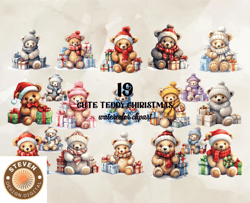 19 cute teddy christmas, christian christmas svg, christmas design, christmas shirt, christmas 22