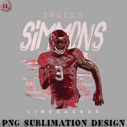 football png isaiah simmons arizona player name