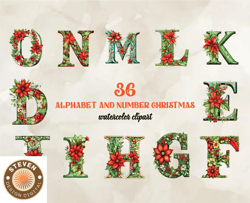 36 alphabet and numbler christmas, christian christmas svg, christmas design, christmas shirt, christmas 37