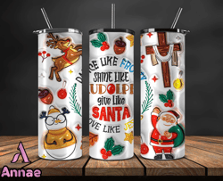 Grinchmas Christmas 3D Inflated Puffy Tumbler Wrap Png, Christmas 3D Tumbler Wrap, Grinchmas Tumbler PNG 109