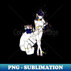 atago pop art - artistic sublimation digital file - stunning sublimation graphics