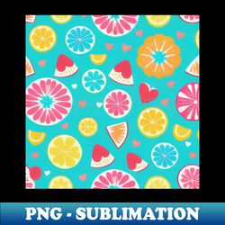 fruit pattern - instant sublimation digital download - revolutionize your designs