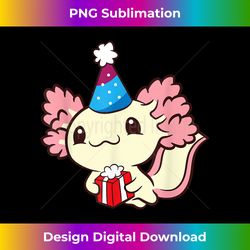 axolotl birthday party cute axolotl birthday party axolotl - eco-friendly sublimation png download - pioneer new aesthetic frontiers