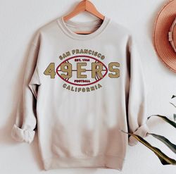 san francisco football sweatshirt , san francisco tee, san francisco football shirt , vintage san francisco, san francis