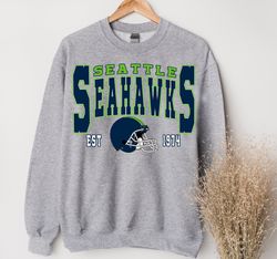 seattle fooball sweatshirt , seattle tee, vintage seattle football, nfl seattle football 2023, seattle vintage shirt , s