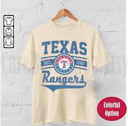 texas baseball sweatshirt  comfort colors tshirt , ranger baseball, vintage baseball fan shirt , texas shirt , game day