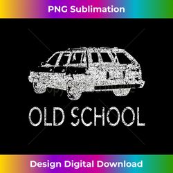old school station wagon vintage style - artisanal sublimation png file - craft with boldness and assurance