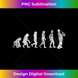 gift for saxophone-player evolution saxophone - urban sublimation png design - striking & memorable impressions