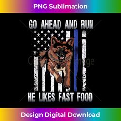 Funny K 9 Police Handler Gift Thin Blue Line Dog Costume - Timeless PNG Sublimation Download - Spark Your Artistic Genius