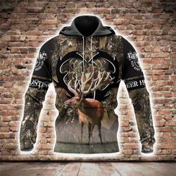 deer hunting all over printed hoodie bt140211