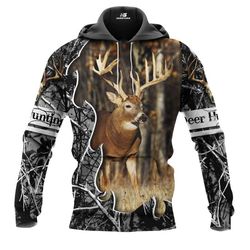 deer hunting all over printed hoodie bt211278