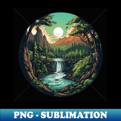 Amazon River - Artistic Sublimation Digital File - Unleash Your Creativity
