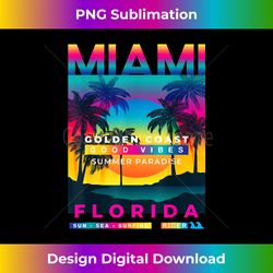 miami florida illustration outfit fashion graphic designs - eco-friendly sublimation png download - elevate your style with intricate details
