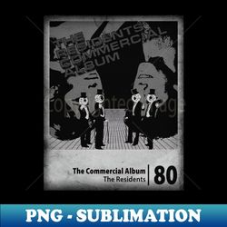 The Commercial Album - Premium Sublimation Digital Download - Bold & Eye-catching