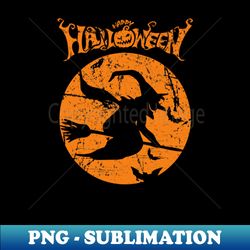 Witch Halloween - Creative Sublimation PNG Download - Enhance Your Apparel with Stunning Detail
