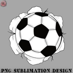 football png soccer ball breaking paper
