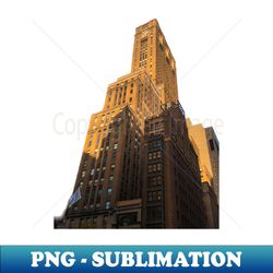 manhattan skyscrapers new york city - png transparent sublimation design - perfect for creative projects