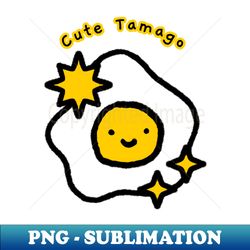 Kawaii Art Cute Egg - PNG Transparent Sublimation Design - Instantly Transform Your Sublimation Projects