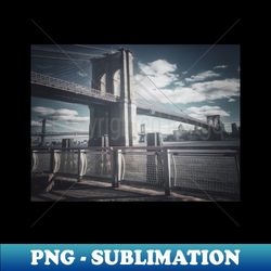 two bridges manhattan new york city - exclusive png sublimation download - unlock vibrant sublimation designs