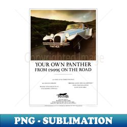 PANTHER KALLISTA - advert - PNG Sublimation Digital Download - Create with Confidence