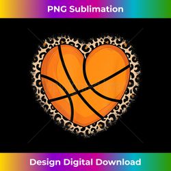 cute basketball heart basketball lover women girls - vibrant sublimation digital download - lively and captivating visuals