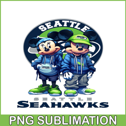 mickey seahawks png, football team png, nfl png