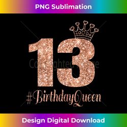 13th birthday gifts girls double digits rose colored - luxe sublimation png download - rapidly innovate your artistic vision