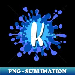 letter k - high-quality png sublimation download - unleash your creativity