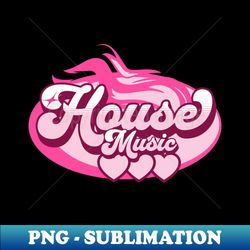 house music  - house music heat candy cottonpink - exclusive sublimation digital file - bring your designs to life