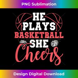 funny basketball cheer mom of cheerleader basketball - artisanal sublimation png file - striking & memorable impressions