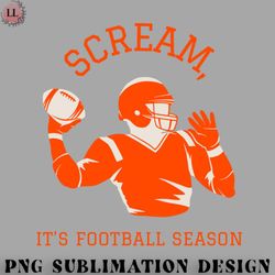 football png scream its football season