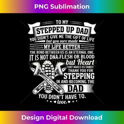 Mechanic stepdad fathers day birthday gifts step dad men - Crafted Sublimation Digital Download - Chic, Bold, and Uncompromising