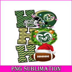 hohoho green team png christmas rugby png nfl png