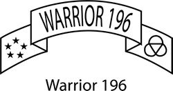 warrior 196 tab banners ranger scrolls & crest vector file svg dxf eps png jpg file