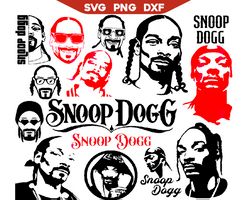 snoop dogg svg png, snoop dogg rapper clipart, drop it like it's hot, gin and juice, what's my name, the chronic