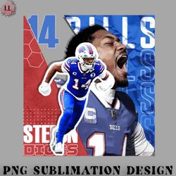 football png stefon diggs football design poster bills