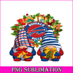 gnome buffalo bills png, christmas football png, national football league png