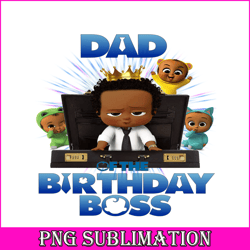 dad of the birthday boss png