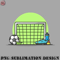 football png soccer field cartoon vector icon illustration