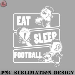 football png eat sleep football