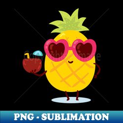 pineapple summer sunglasses - unique sublimation png download - boost your success with this inspirational png download