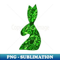 groovy hare - high-resolution png sublimation file - add a festive touch to every day