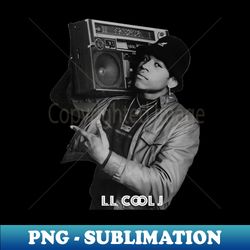 ll cool j inspired retro - digital sublimation download file - perfect for personalization