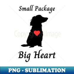 small package - big heart - premium png sublimation file - spice up your sublimation projects