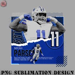 football png micah parsons football paper poster cowboys