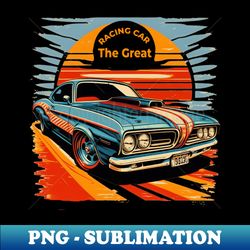 racing car - instant png sublimation download - bring your designs to life