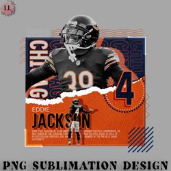 football png eddie jackson football paper poster bears